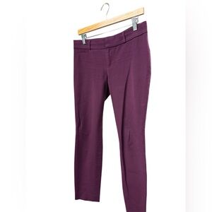 Banana Republic Women's Purple Skinny Pants
